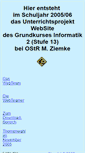 Mobile Screenshot of gk12if2.ziemke-koeln.de